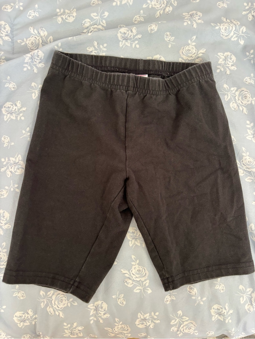 Girls Hanna Andersson Black Bike Shorts